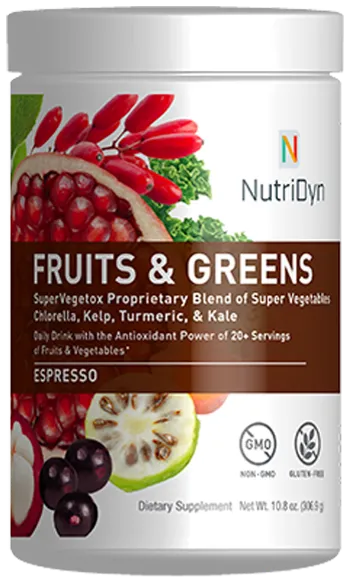 Chiropractic South Sioux City NE NutriDyn Fruits And Greens Espresso