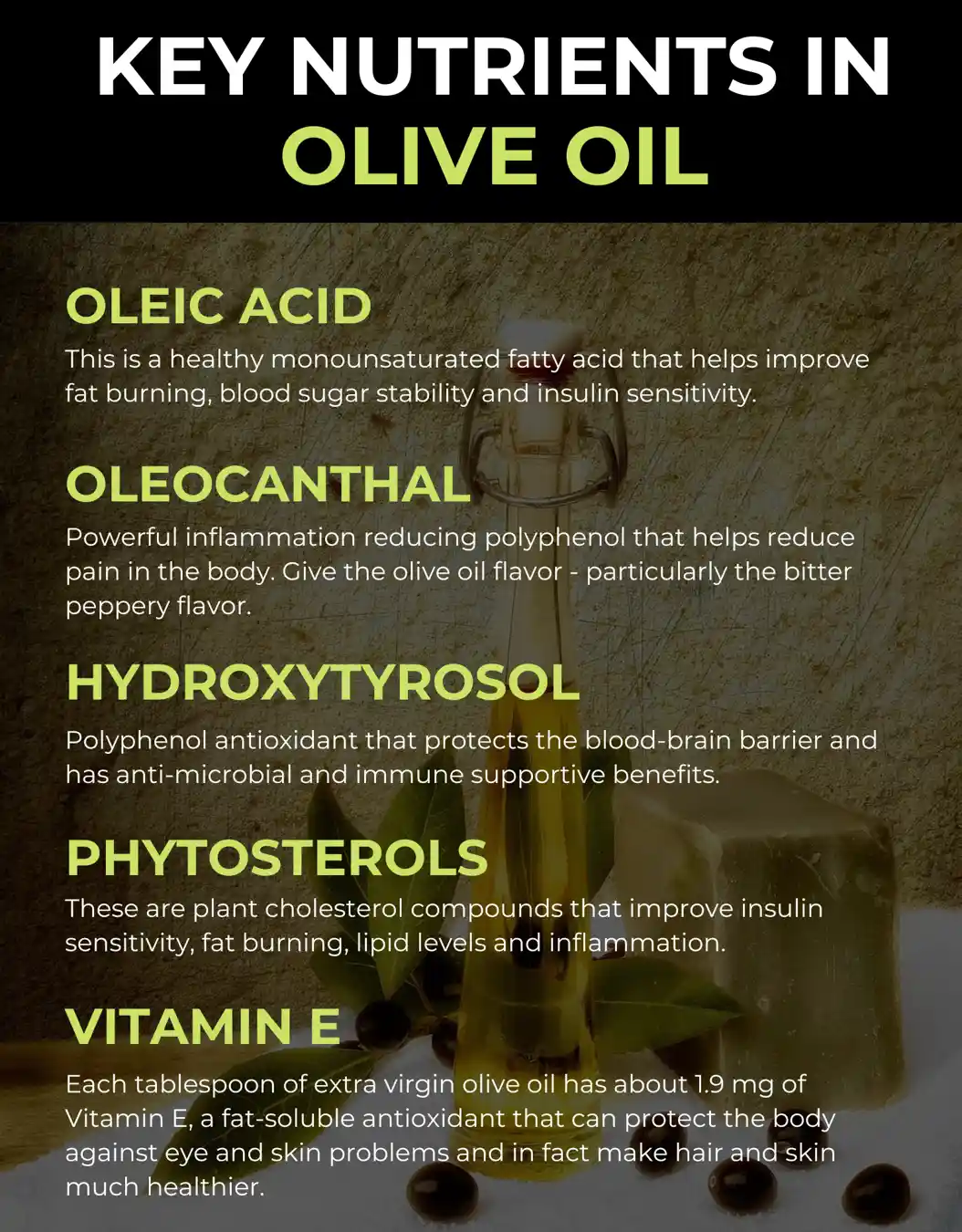 Chiropractic South Sioux City NE Olive Oil