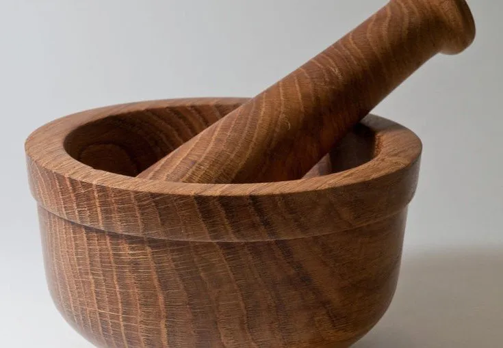 Chiropractic South Sioux City NE Wooden Mortar And Pestle